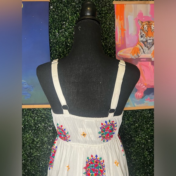 The Bohème Dream | Boutique Mandala Rainbow Maxi Dress - Picture 7 of 8